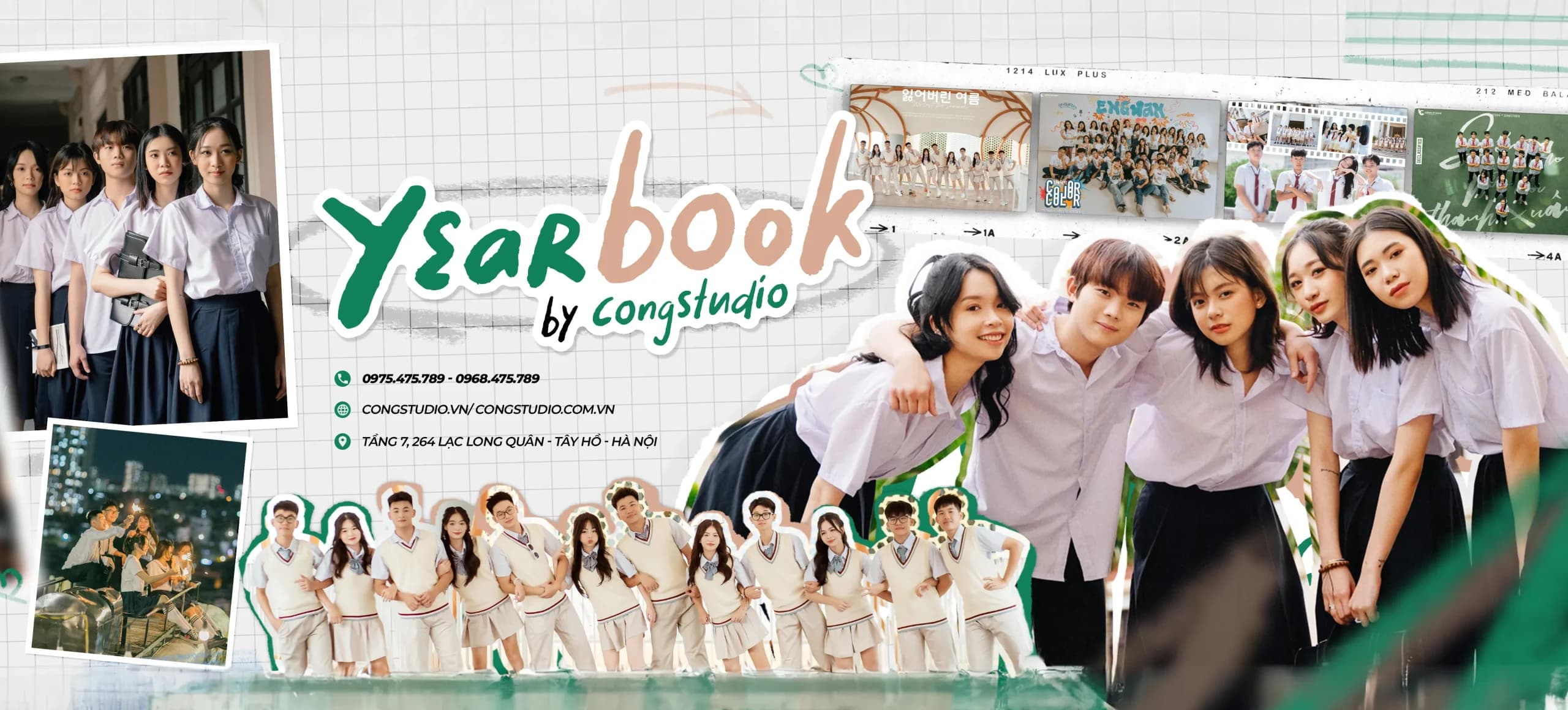 Chụp ảnh kỷ yếu lớp 12