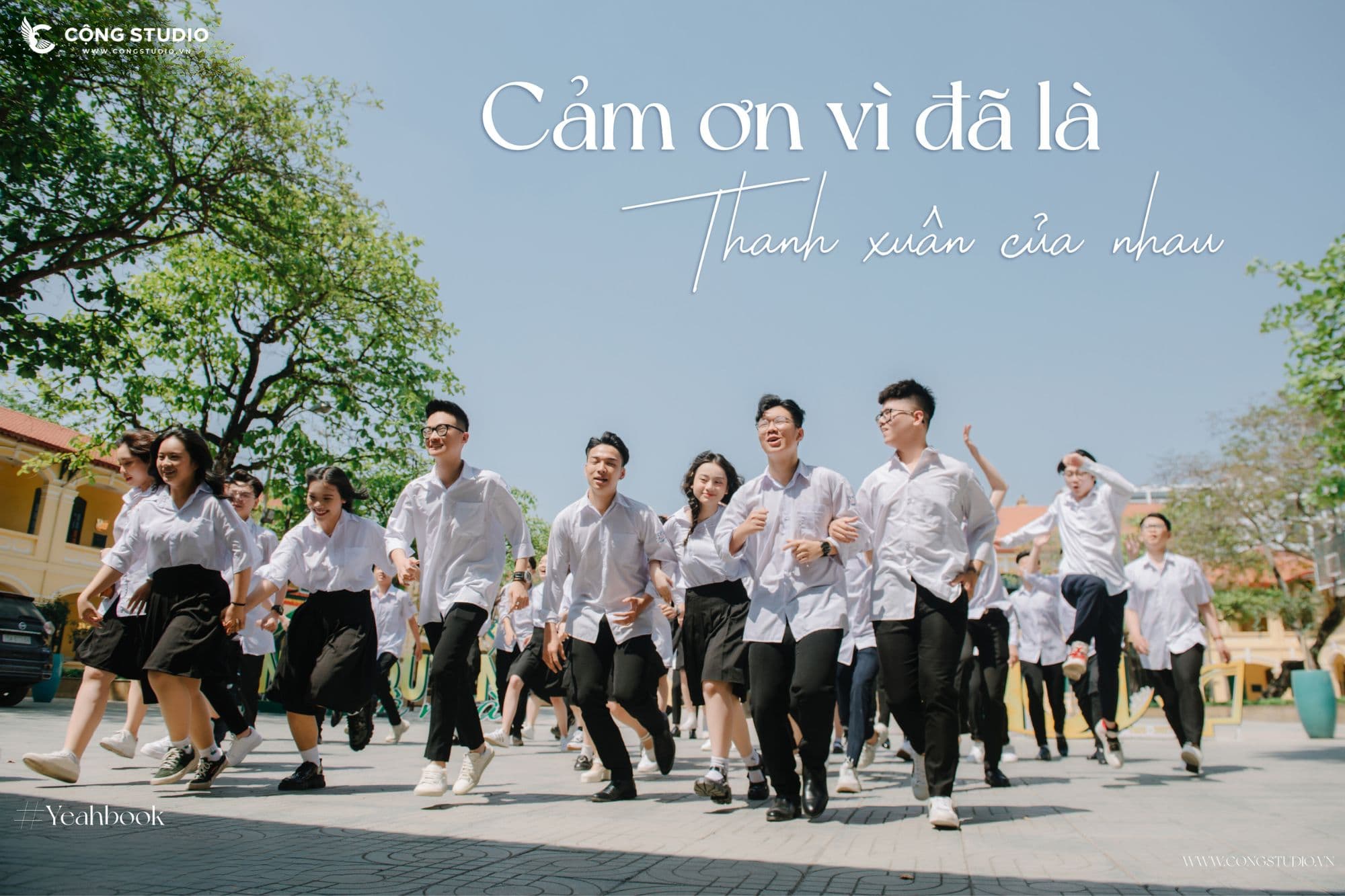 Chụp ảnh kỷ yếu lớp 9